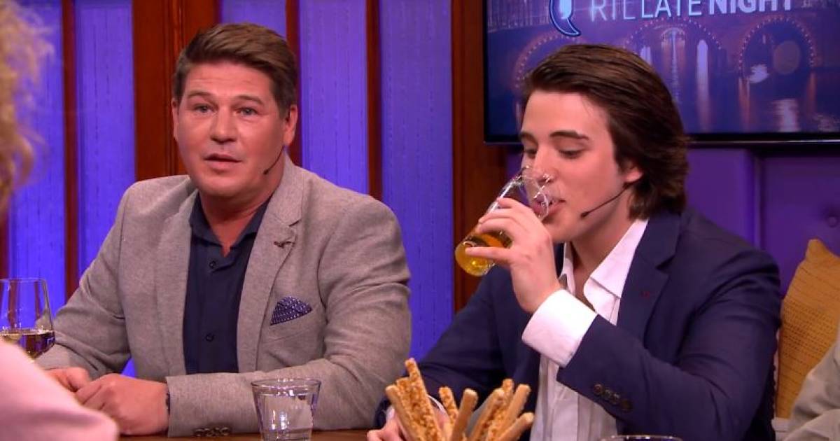 Ophef Over Bier Drinkende Zoon Martijn Krabbe In Rtl Late Night Show Ad Nl