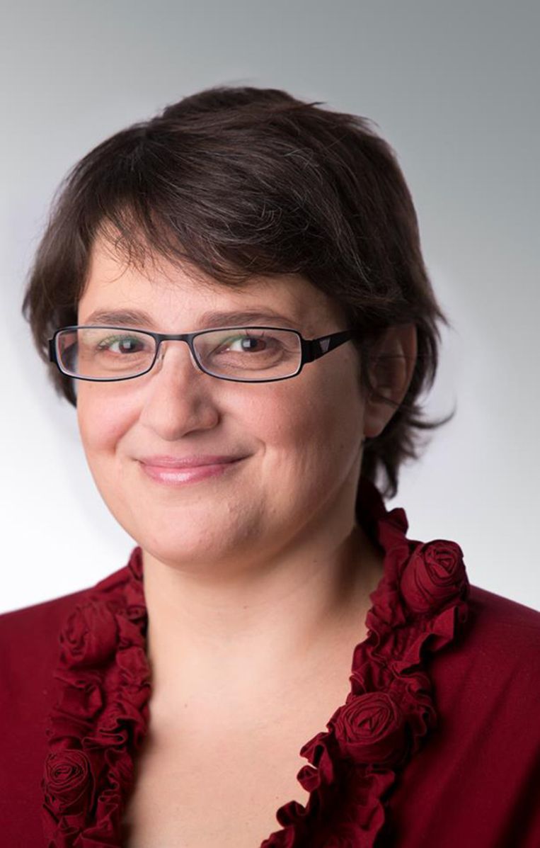 Annalisa Gadaleta is wethouder voor Nederlandstalige aangelegenheden in Molenbeek. Beeld Sander de Wilde