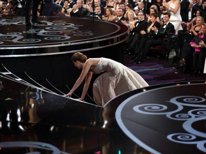 Van Jennifer Lawrence tot Heidi Klum: de tien gênantste vallen van celebs