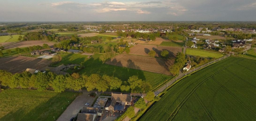 Blik op een deel van het landschap waarin Tilburg en Oisterwijk kans zien om zo'n 5000 woningen te bouwen.
