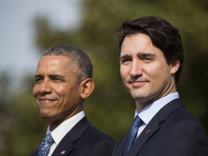 Amerikaanse ex-president Obama roept Canadezen op om Trudeau te steunen