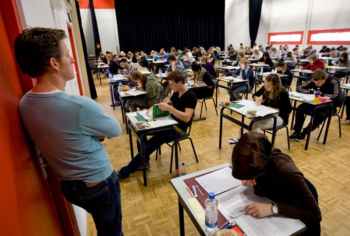 Eindexamens gaan dit jaar door de coronacrisis niet door.