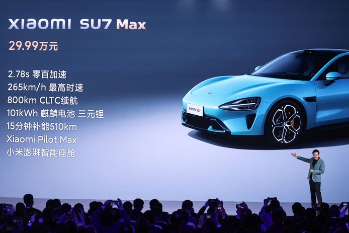 Xiaomi wil de snelst rijdende auto worden in haar prijscategorie