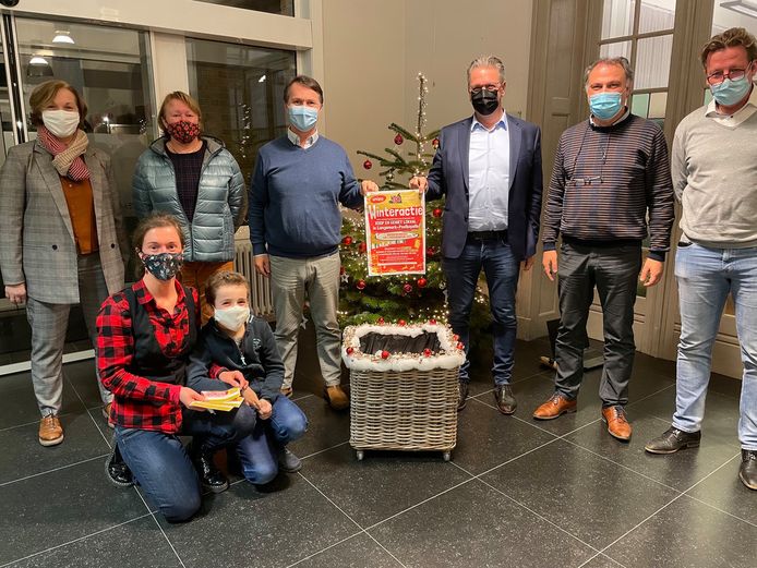 Tijdens de winteractie werden vielen wekelijks mensen in de prijzen.