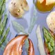 Hollandse smaakjes: asperge, eierdooier, zilte groenten en kreeft