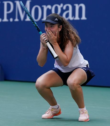 Onbekende Oekraïense in tranen na stunt tegen Simona Halep in eerste ronde