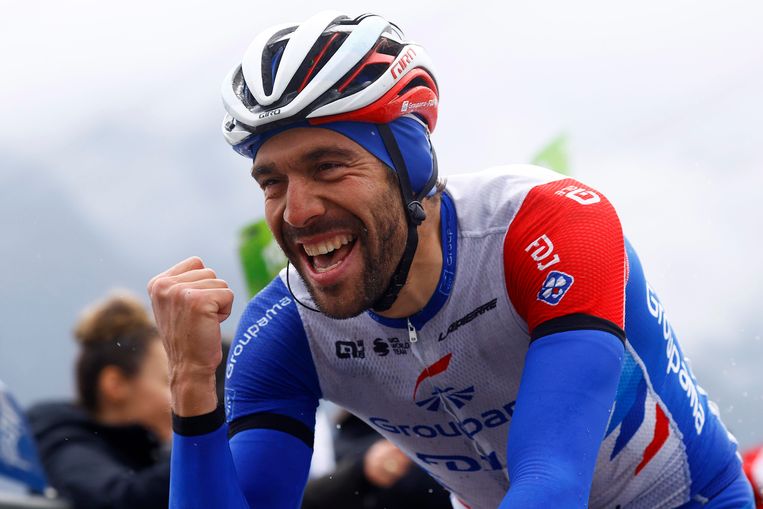 Thibault Pinot. Beeld Photo News