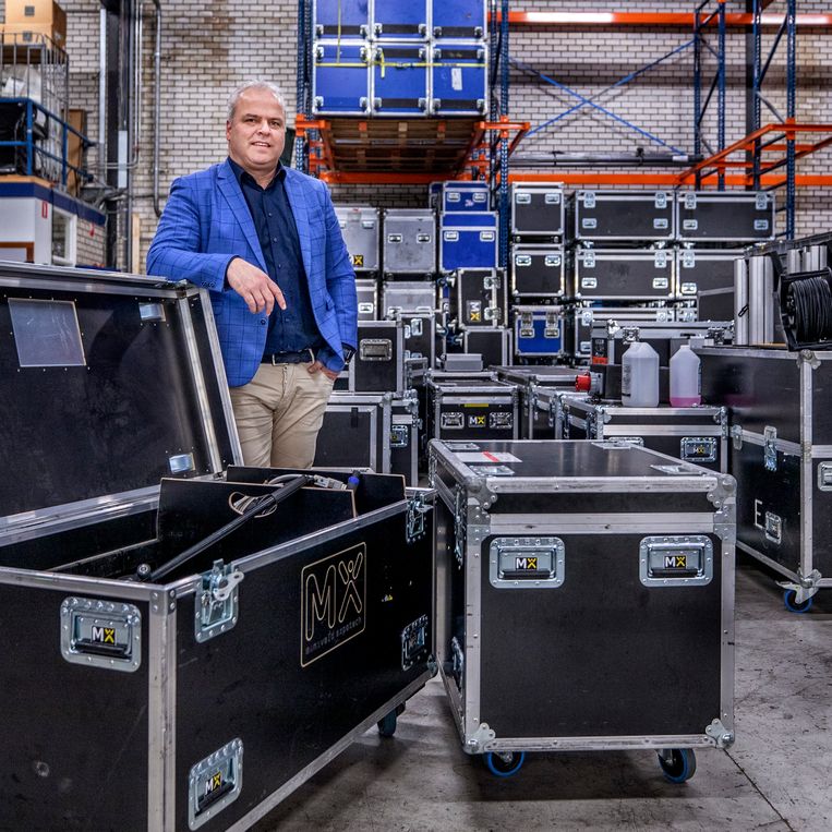Expotech-directeur Richard Kluijtmans. Beeld Raymond Rutting / de Volkskrant