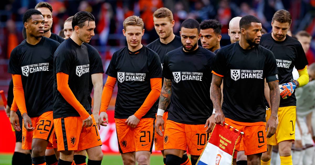 KNVB krijgt bijzondere brief FIFA: ‘Focus op voetbal, niet op politieke ...