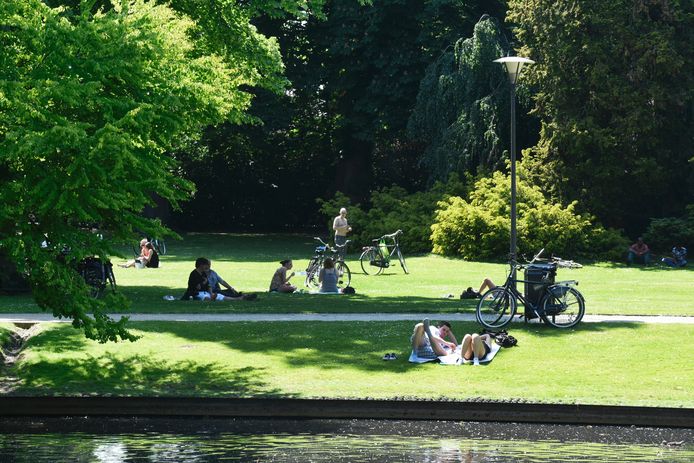 Het Wilhelminapark in Tilburg is tegenwoordig een oase van groen.