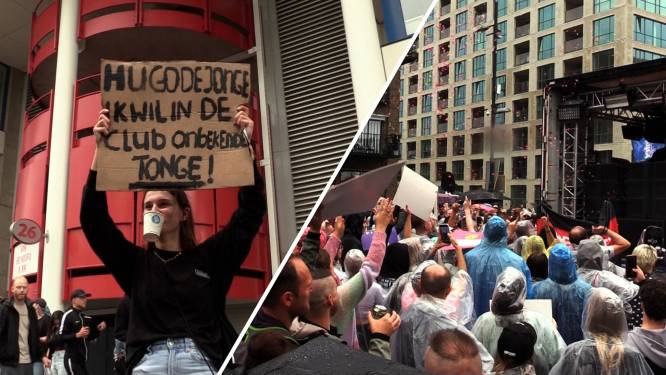 Grote drukte bij Unmute Us protest in Eindhoven: 'Het is een protest, maar ook een beetje een feestje’