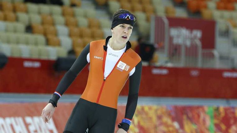 Ireen Wüst maakt nog kans op een medaille tijdens de 5 kilometer, de afstand die ze het meest verfoeit. Beeld anp