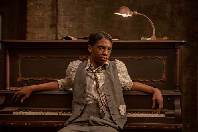 Chadwick Boseman in 'Ma Rainey's Black Bottom'.