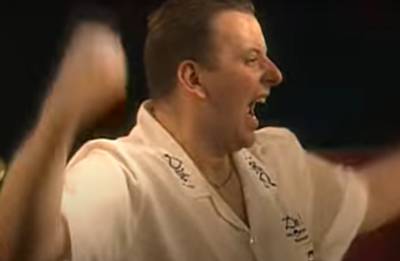 Dartswereld wéér in rouw na overlijden Shaun Greatbatch, gooier van eerste 9-darter live op televisie