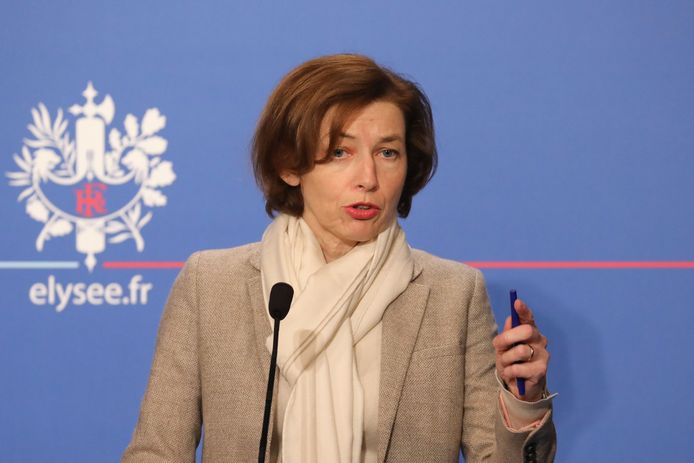 De Franse minister van Defensie Florence Parly.