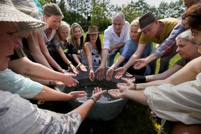 Ode aan het water, precies zoals Marjan van het Eibernest het had gewild
