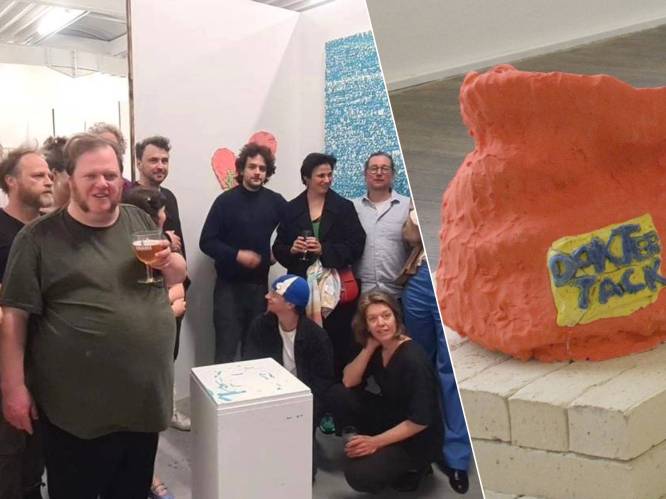 Serviceclub haalt kunstwerk uit expo in Ronse na dreigement van voormalig Vlaams Belang-kopman: “Maar dit is gewoon satire...”