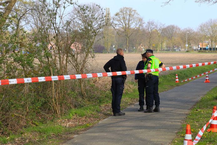 De locatie waar een meisje (18) werd verkracht in Heusden.