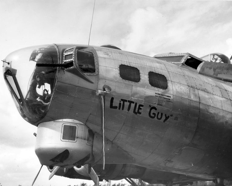 De B17, bijgenaamd Little Guy.  Beeld American Air museum