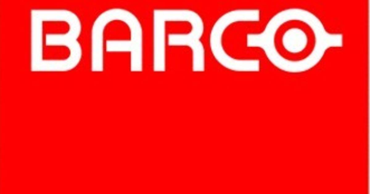 Omzet Barco daalt in tweede kwartaal met 6 8 procent Omzet Barco daalt in tweede kwartaal met 6 8 procent