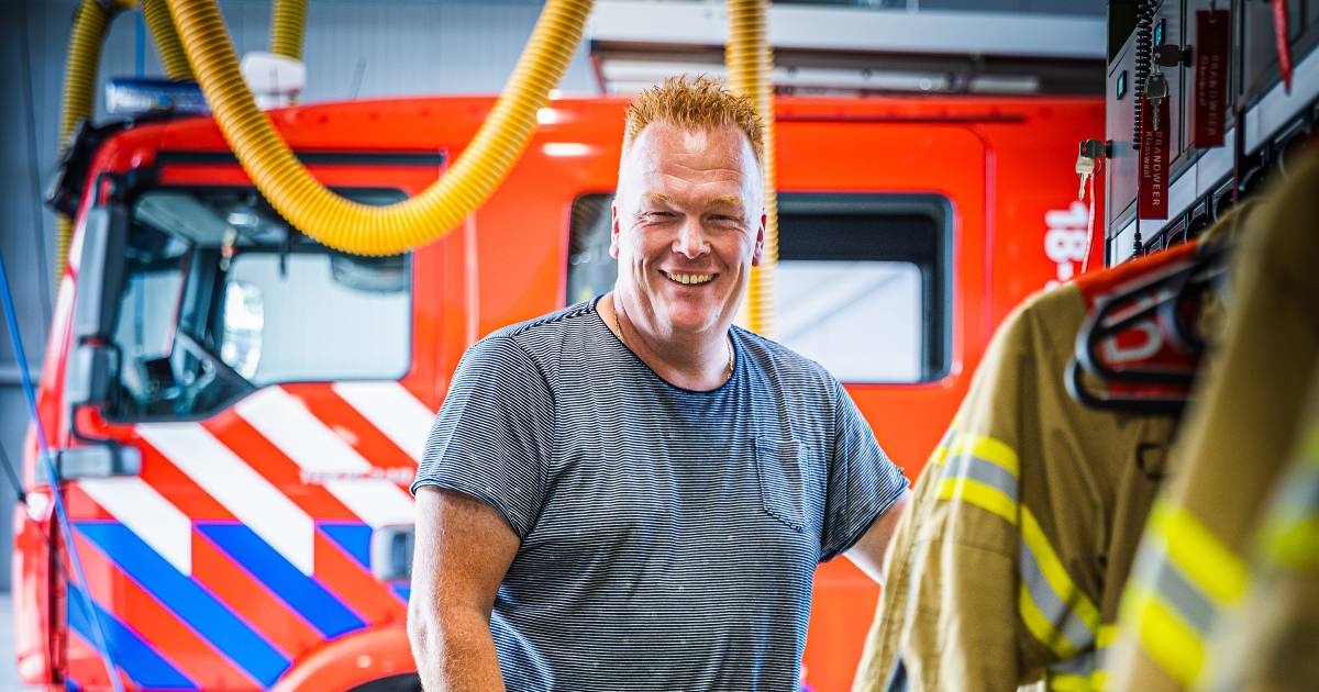 Brandweer bepaalt groot deel Lennards leven: ‘Als pieper gaat, staat vrouw met sleutels klaar'.