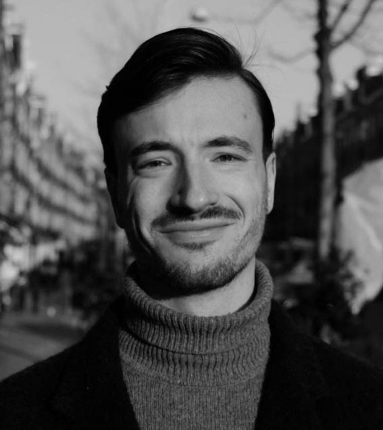 Bastiaan Minderhoud, stadsdeelcommissielid Amsterdam-Oost namens de PvdA. Beeld 