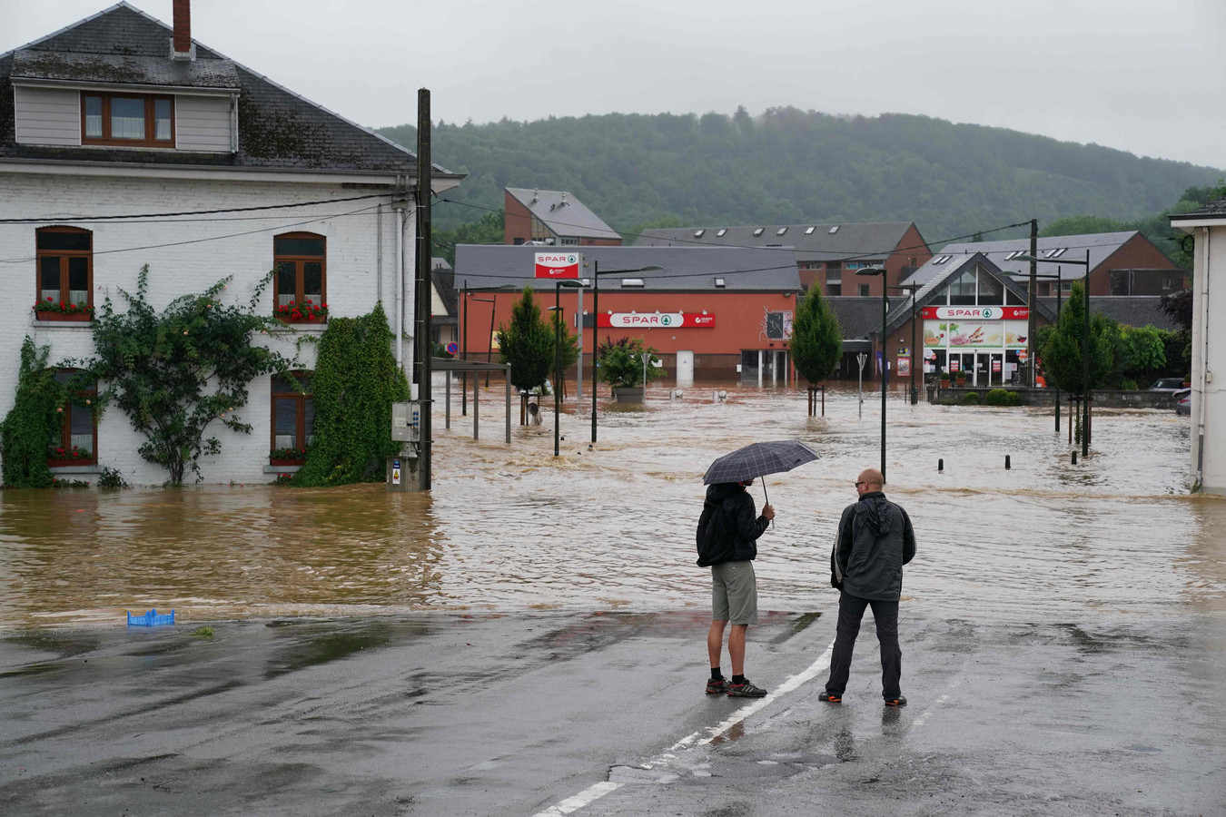 Inondations à Rochefort, le 15 juillet 2021.