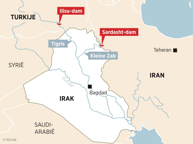 De Hete Zomer Moet Nog Beginnen, Maar De Rivieren In Irak Vallen Nu Al Droog