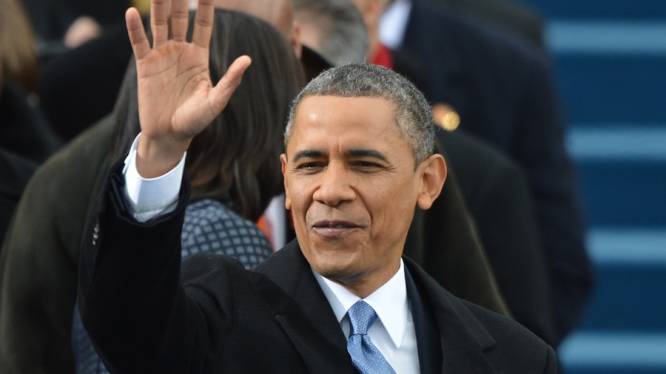 Obama voor tweede keer ingezworen tot president van de Verenigde Staten