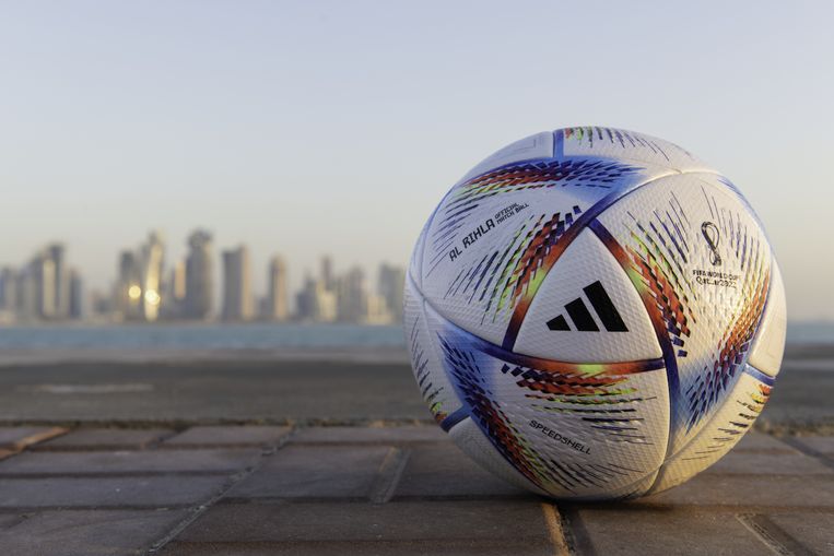 Al Rihla wordt deze winter gebruikt op het WK in Qatar. Beeld ANP / EPA