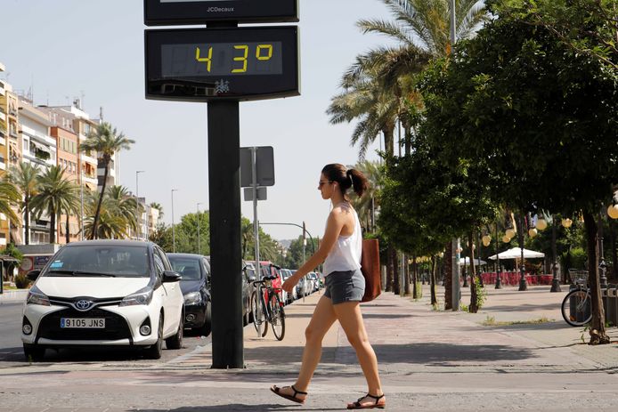 Op verschillende plaatsen in Europa werden  temperaturen boven de 40 graden gehaald.