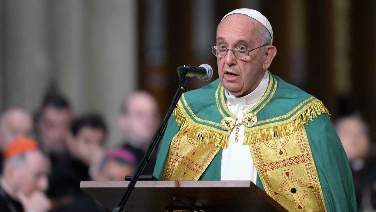 Paus Franciscus Beeld epa