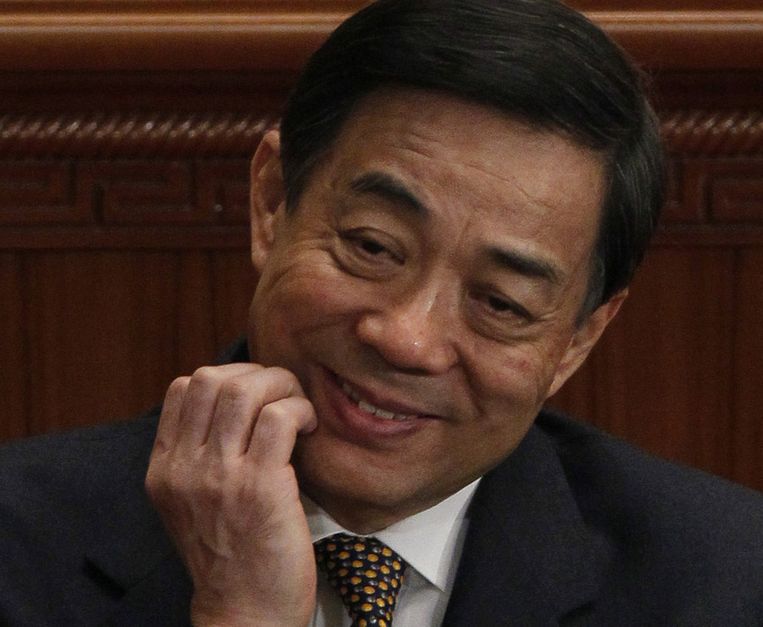Bo Xilai, in maart 2012. Beeld AP