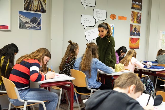 Spaans wordt net zo'n belangrijk vak op het TBL als Duits, Frans en Engels.