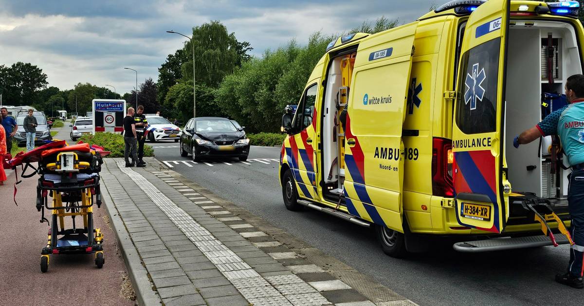 Drie auto’s betrokken bij ongeluk in Hulshorst: één bestuurder naar het ziekenhuis.