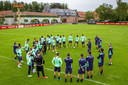 PSV tijdens het trainingskamp van deze week in Marienfeld.