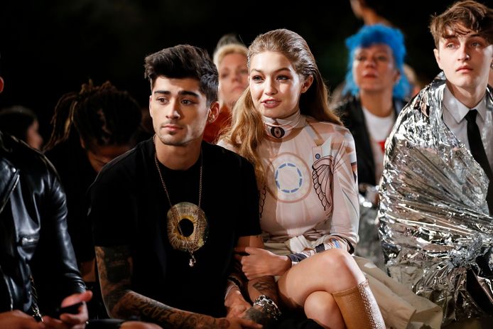 Zayn en zijn vriendin Gigi waren niet aanwezig op het feest.