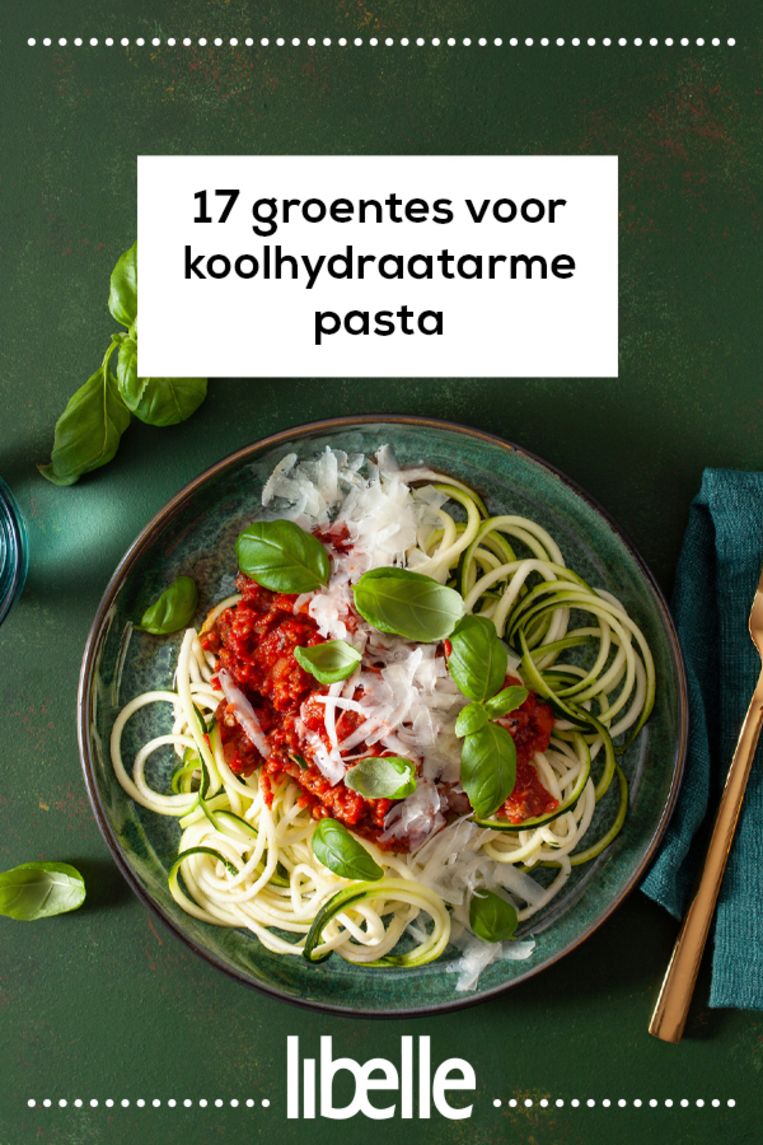 stapel Kunstmatig Renderen 17 heerlijke groentes om koolhydraatarme pasta van te maken | Libelle