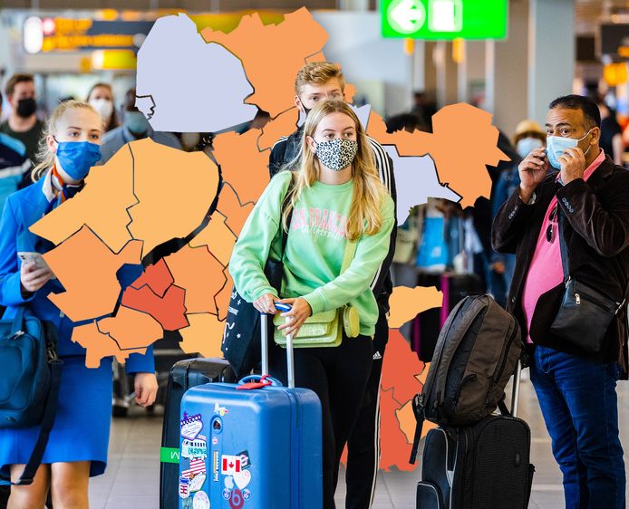 In Oost-Nederland neemt het aantal besmettingen weer toe.