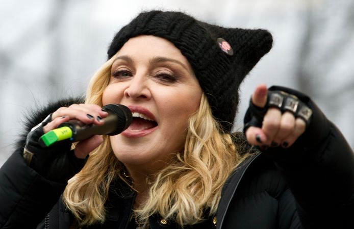 Madonna was niet gelukkig toen ze haar nieuwe muziek schreef.