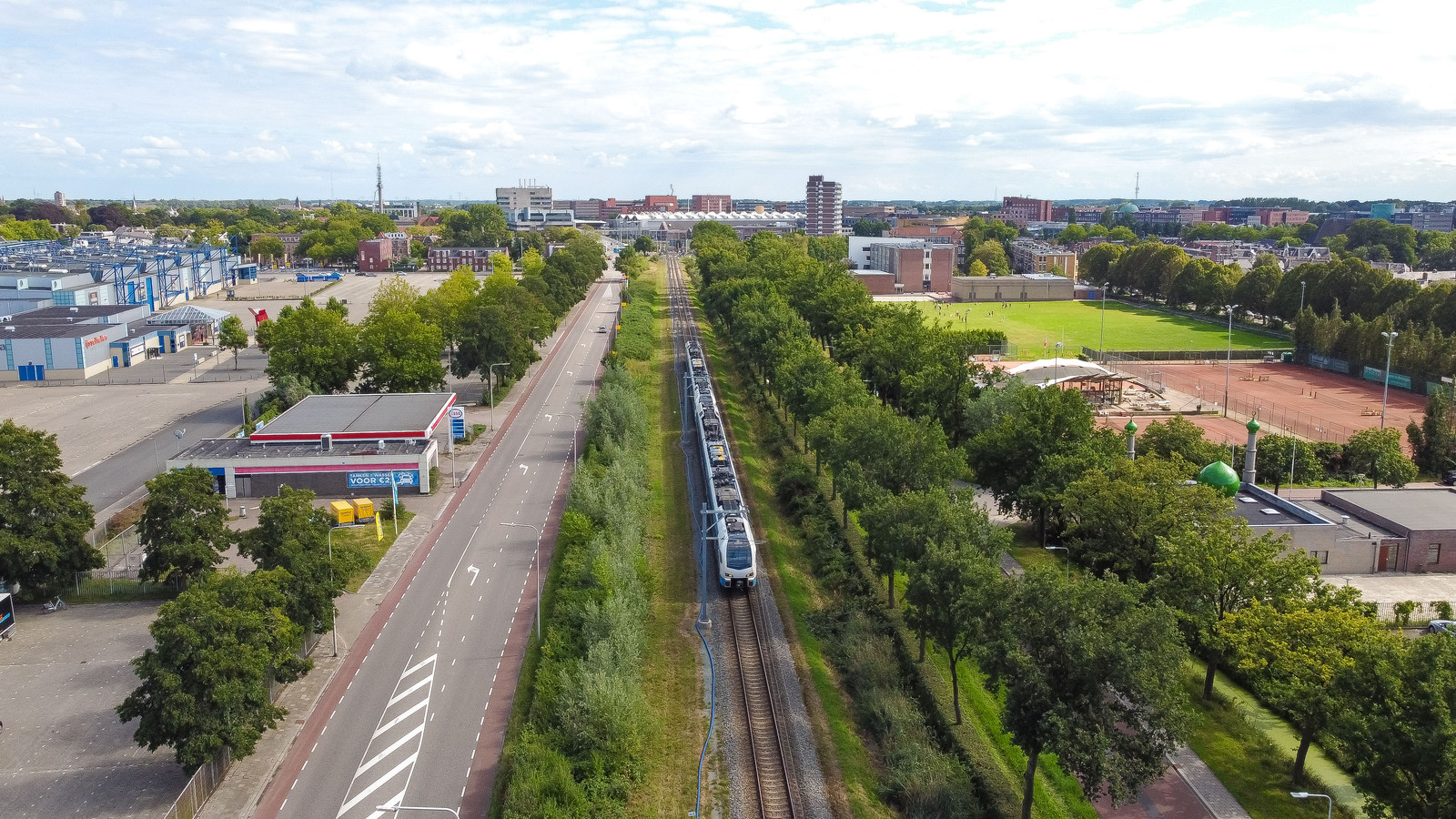 Mogelijk tunnel of brug bij Kamperlijntje in Zwolle om Veerallee en