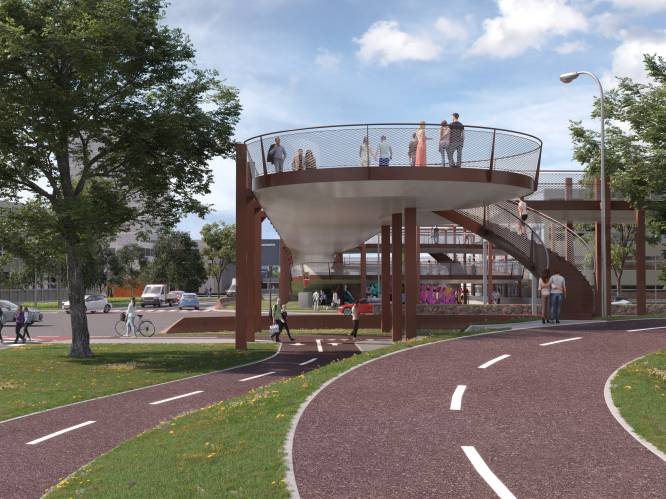 Bouw fietsers- en voetgangersbrug aan kruispunt Elfde-Liniestraat en Vildersstraat deze zomer van start 