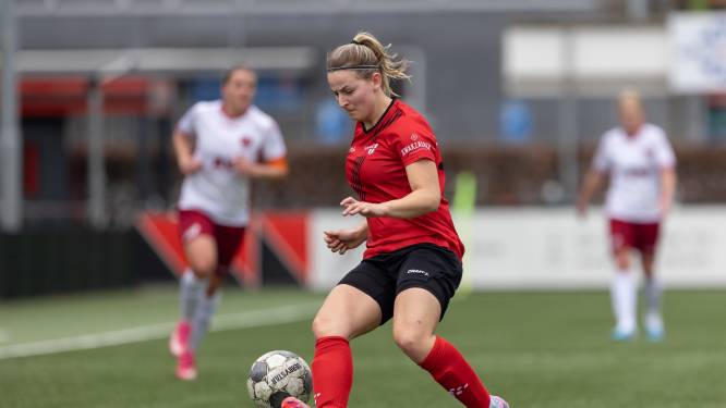 Pien Hindriksen vindt plezier in voetbal helemaal terug bij Be Quick’28: ‘Verder heb ik geen persoonlijke doelen’