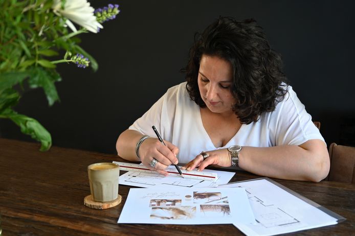 Lisette Post werkt als interieur- en vastgoedstylist: ,,Vrijwel elk advies start met een moodboard.”
