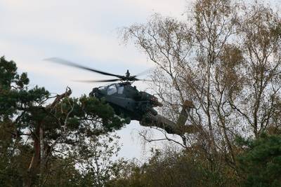 Vliegbasis gaat komende weken nachtvliegen, terugkeer helikopters tot 23.45 uur