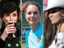 Prinses Kate aan het bier, op de glijbaan en bij de rugby: 20 foto’s van haar ‘normaalste’ momenten