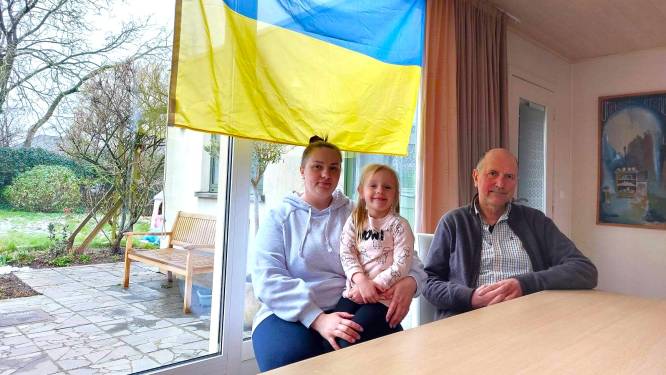 Oekraïense Anna (30) en dochtertje Milana (4) mochten maandenlang inwonen bij Hugo (67): “Ik was een week in België en hij vertrouwde me al het huis toe”