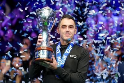 O’Sullivan wint UK Championship voor achtste keer: “Ooit moet het stoppen, maar ik ga zo lang mogelijk door”