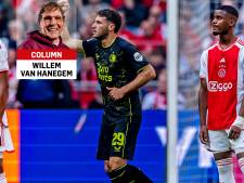 Column Willem van Hanegem | Zelfs met een spits die niet de oude Santiago Giménez wil worden, is Feyenoord beter dan Ajax