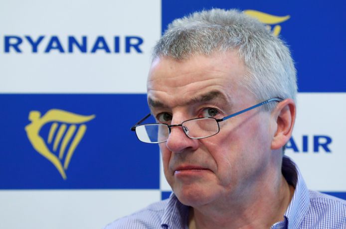 De flamboyante Ryanair-baas Michael O'Leary.